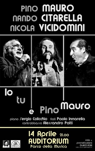 Locandina Io tu e pino mauro